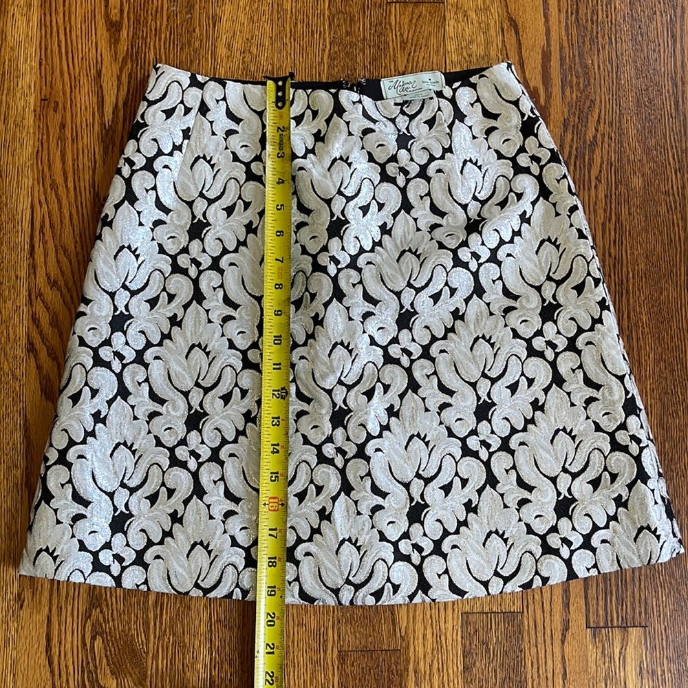 Kate Spade Metallic Brocade Skirt